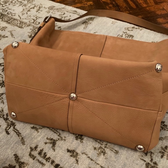 Theory Large Suede Hobo Bag - Picture 4 of 8